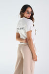 TSHIRT SNTC SPORTS BEIGE