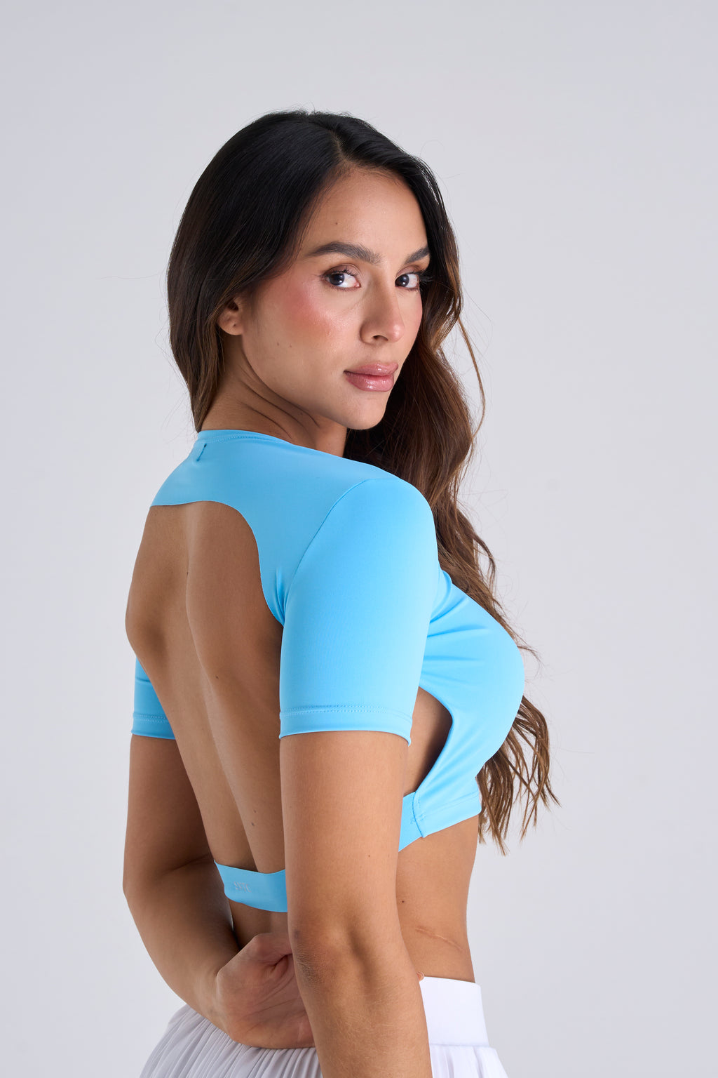Éter Top Abierto • Crop top espalda descubierta