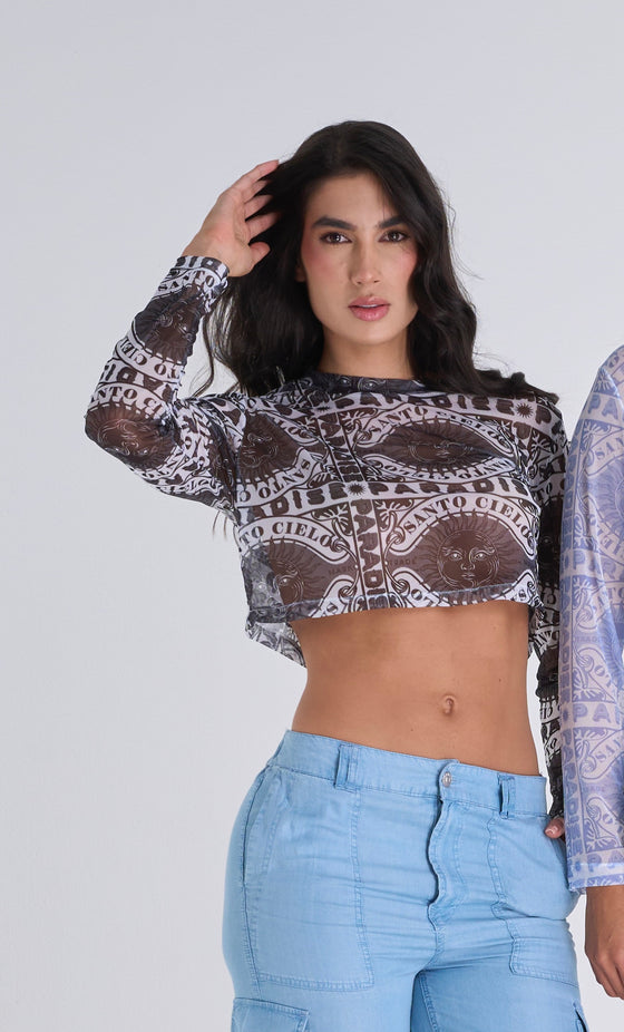 MESH MANGA LARGA PARADISE