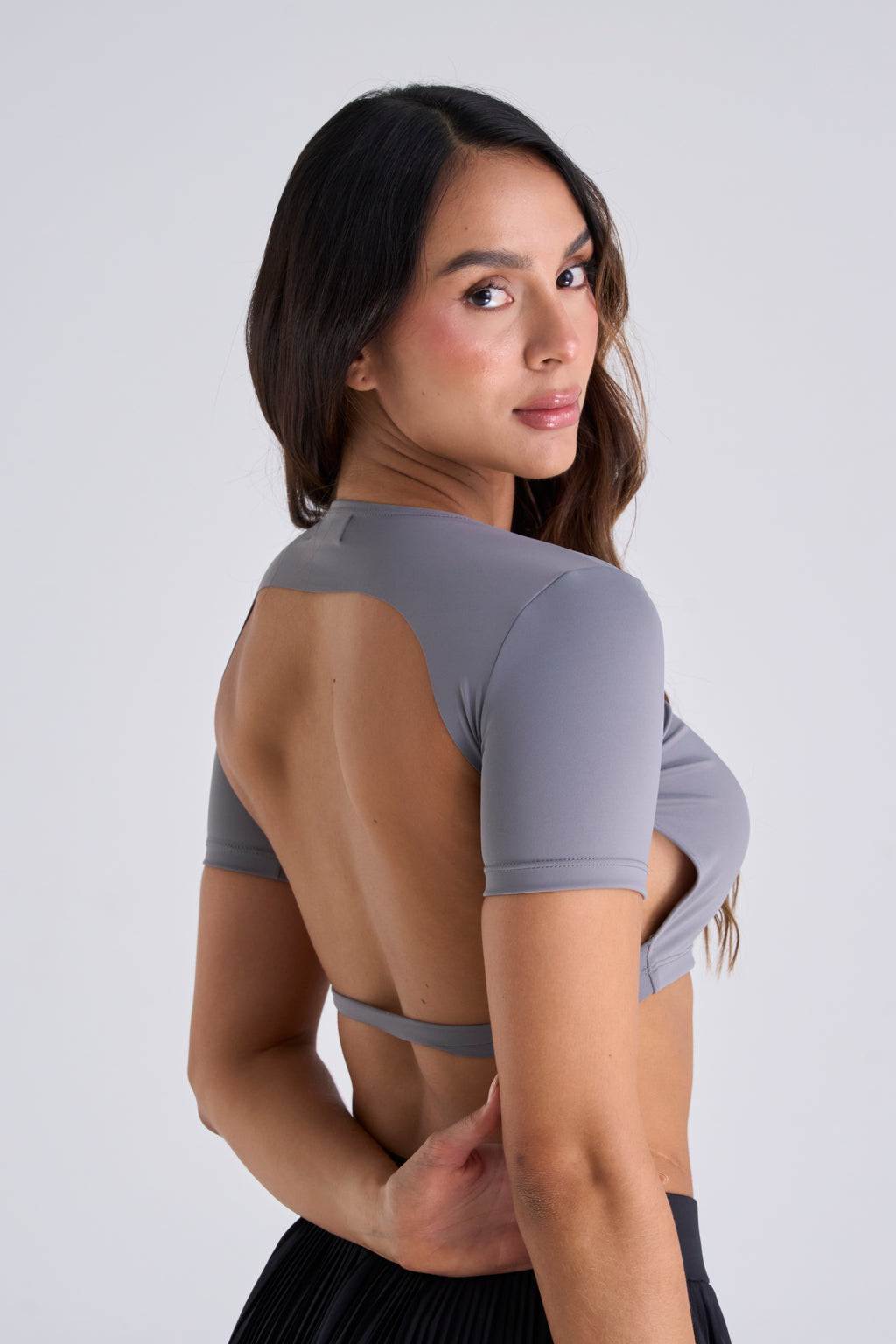 Éter Top Abierto • Crop top espalda descubierta