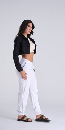  WHITE JOGGER PANT