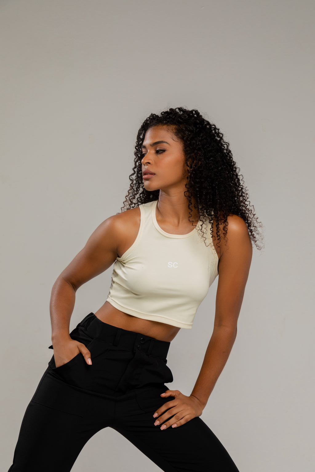 Dear croptop • Top básico corto