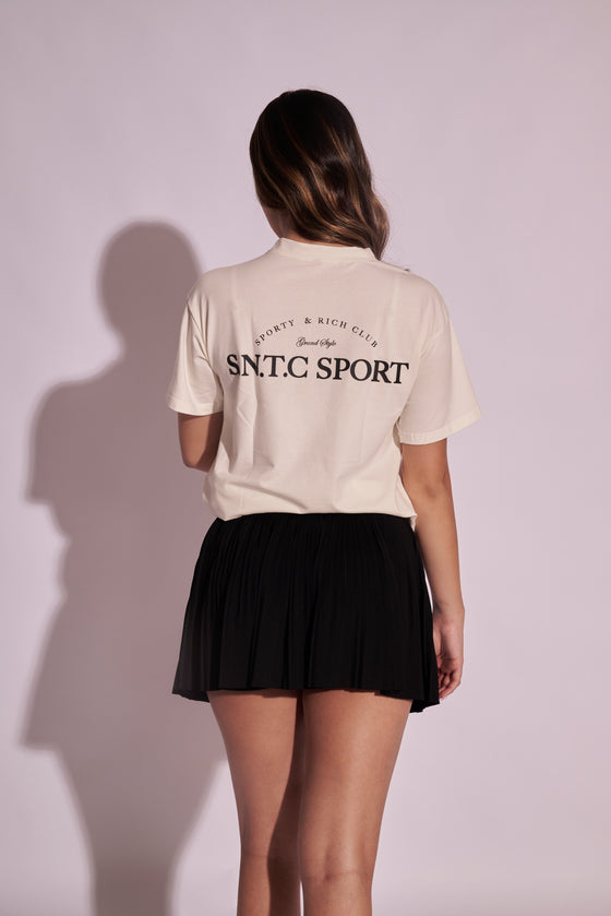 TSHIRT SNTC SPORTS BEIGE